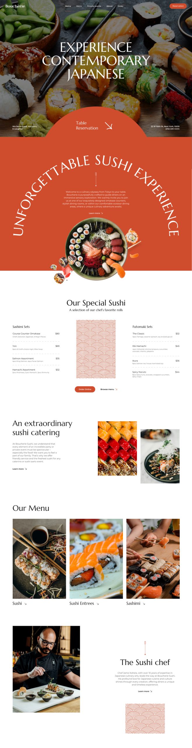 Menus