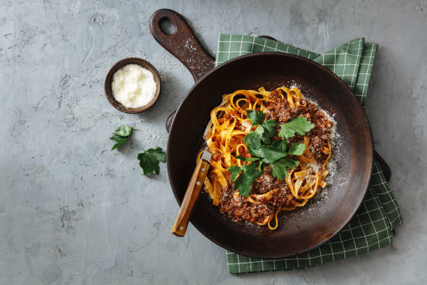 Traditional italian dish spaghett